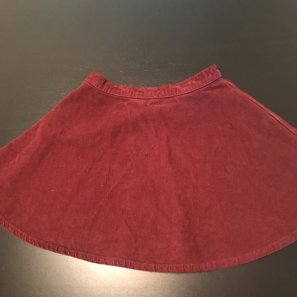 American Apparel Corduroy Circle Skirt